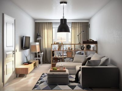 Дизайн и планировка однокомнатной квартиры: гармония стиля и размеров