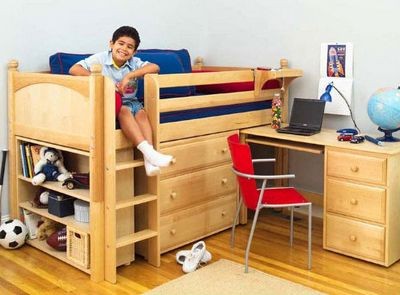 Дизайн маленькой комнаты для подростка - где хранить вещи