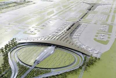 Дракон-терминал сделает аэропорт пекина самым большим на земле