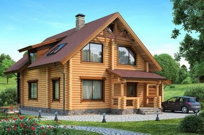 Интерьер деревянного дома в скандинавском стиле – естественная красота