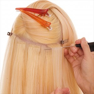 Как делать коррекцию ленточного наращивания волос