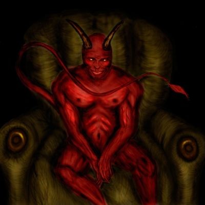 Как рисовать демона