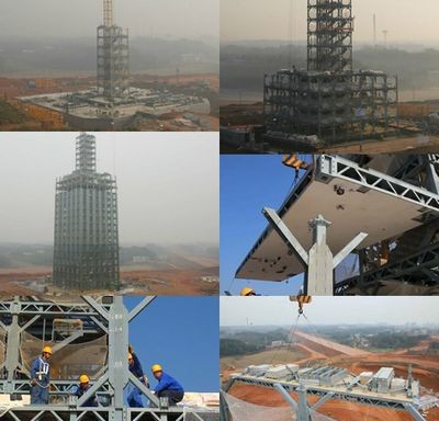 Китайцы построили тридцатиэтажный отель за 15 суток