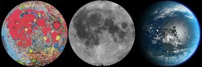 Луна: прошлое, настоящее, будущее