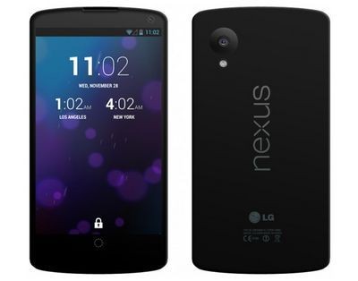 Новые данные о смартфоне google nexus 5 и android kitkat