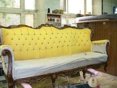 Реставрация элитной мебели - устранение мелких дефектов