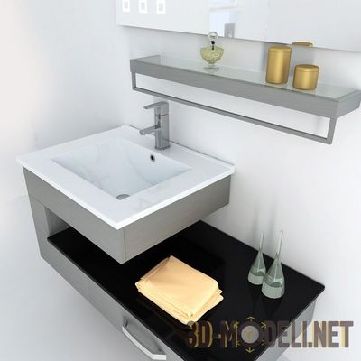 Современная мебель для ванной комнаты