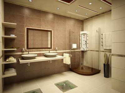 Создание интерьера ванной комнаты