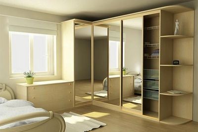 Угловой шкаф-купе – необходимое решение для малометражных квартир