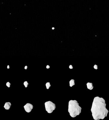 Зонд rosetta приоткрыл секреты странного астероида